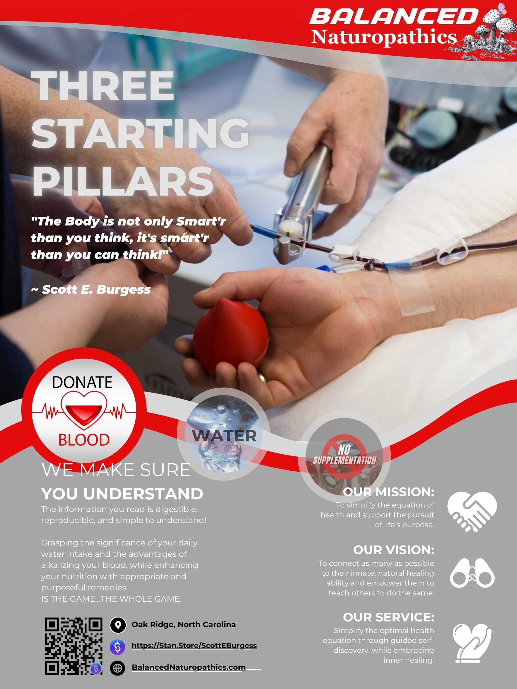 Three Starting Pillars: Understanding Blood Donation E-Book