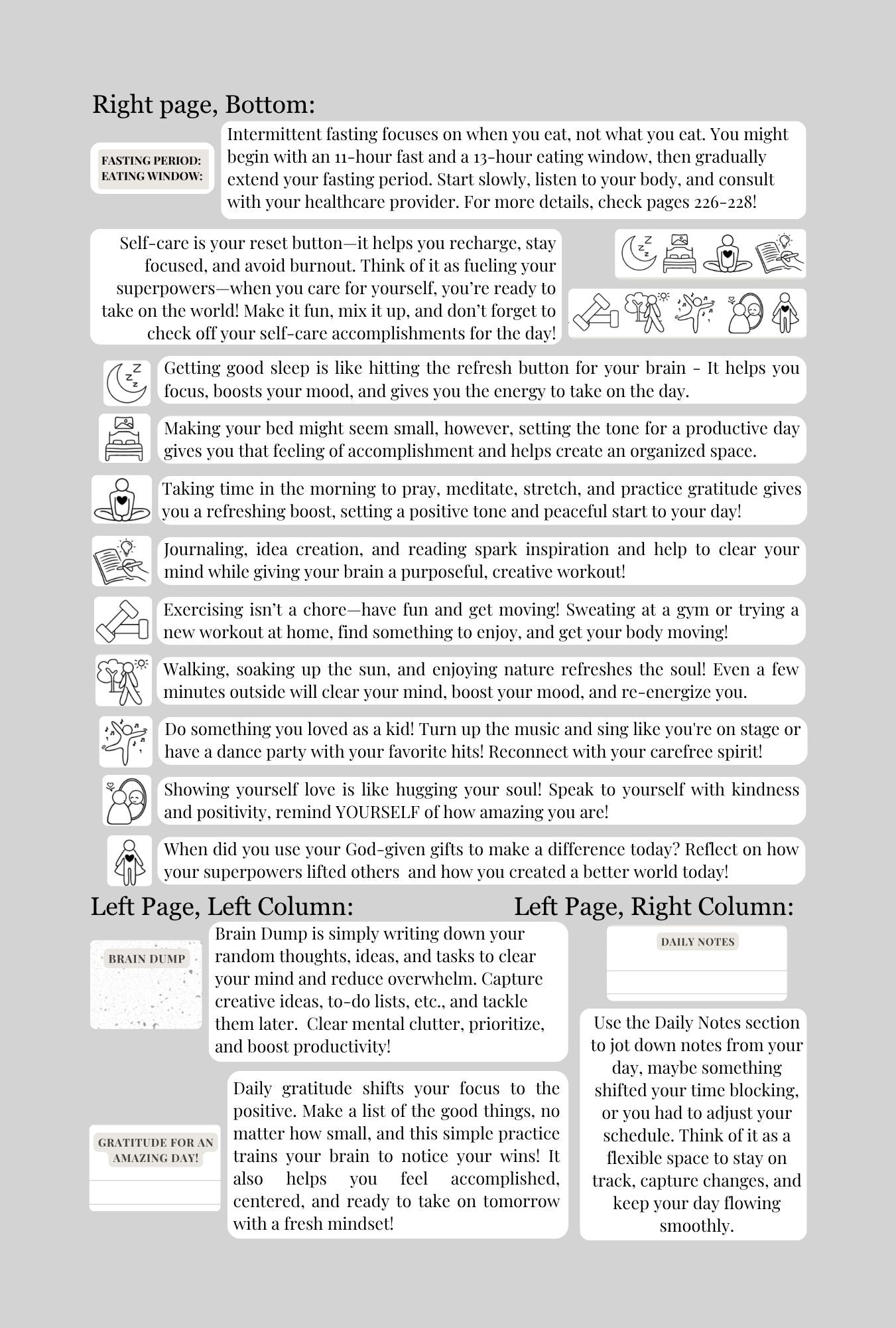 LOCK IN Focus & Flow Quarterly Planner