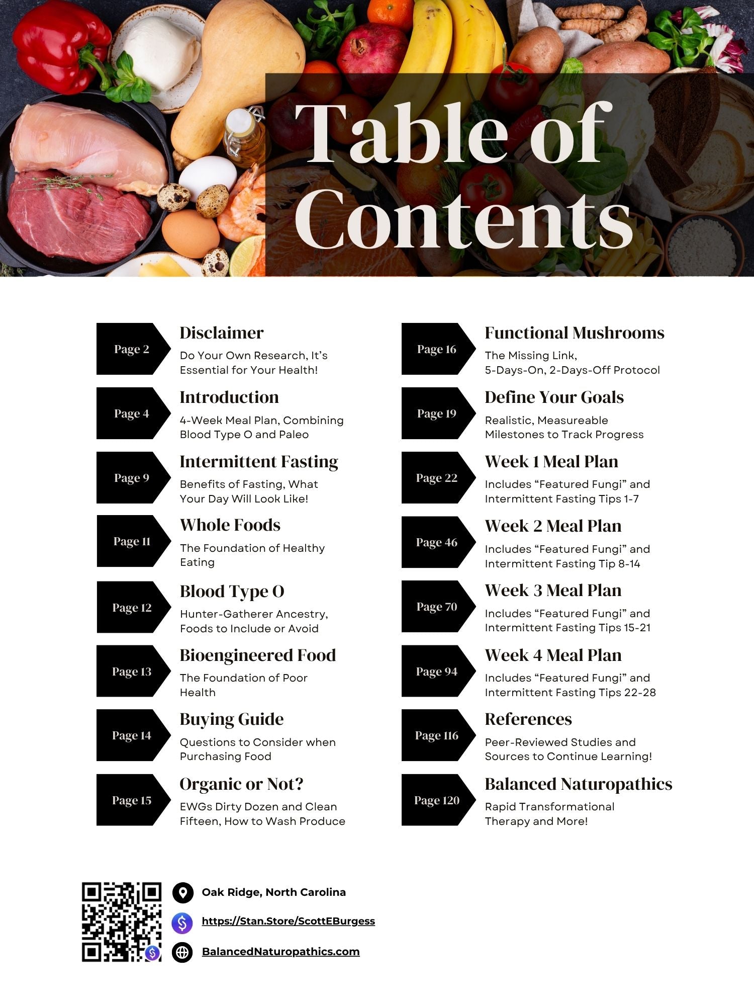 E-Book Blood Type AB: 4-Week Meal Plan by Scott and Michelle Burgess