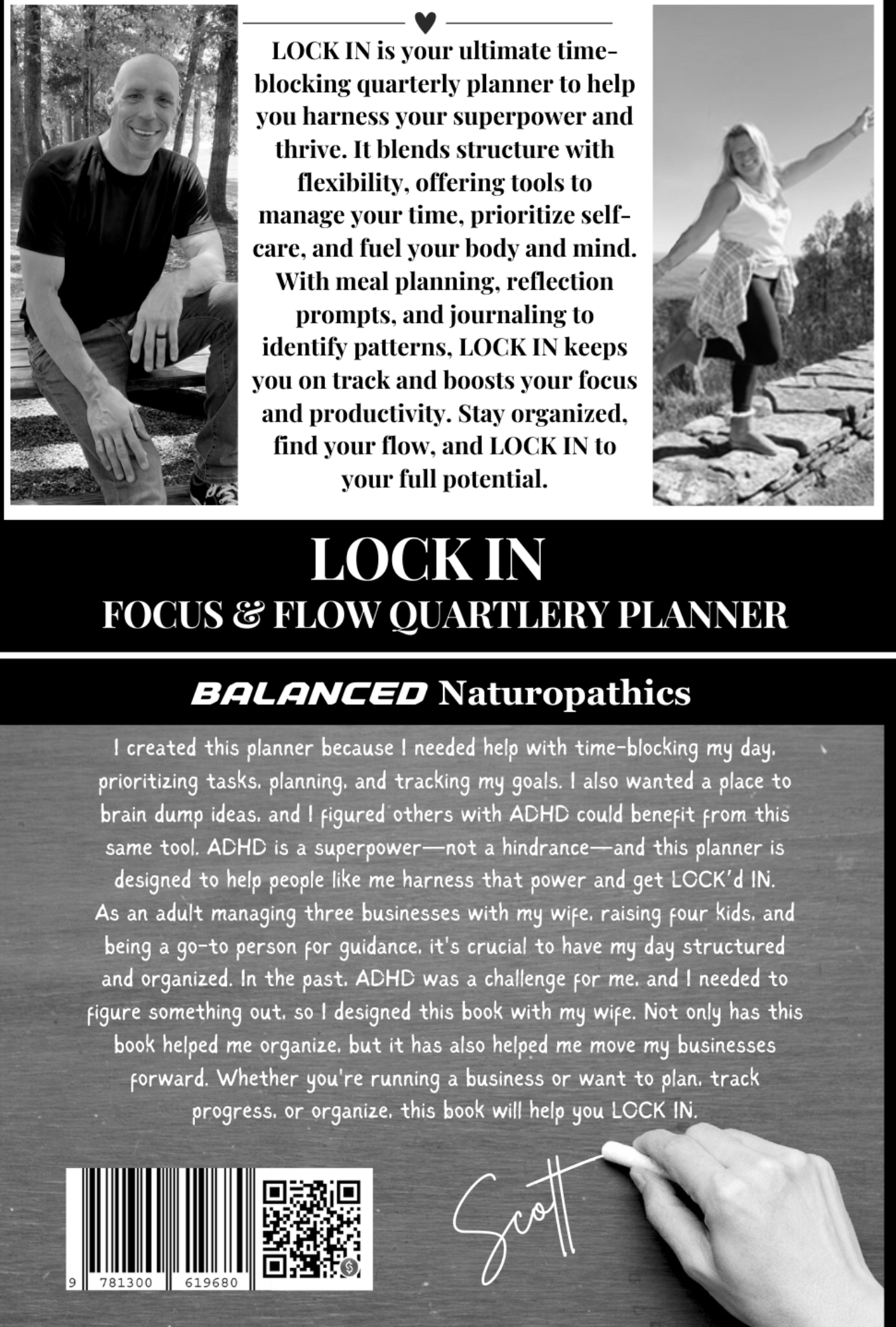 LOCK IN Focus & Flow Quarterly Planner
