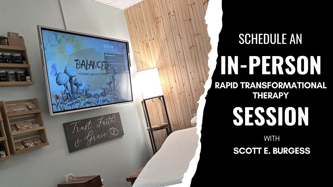 Balance Studio in Oak Ridge, NC - location for in-person RTT sessions with Scott E. Burgess, guiding clients through rapid transformational therapy.