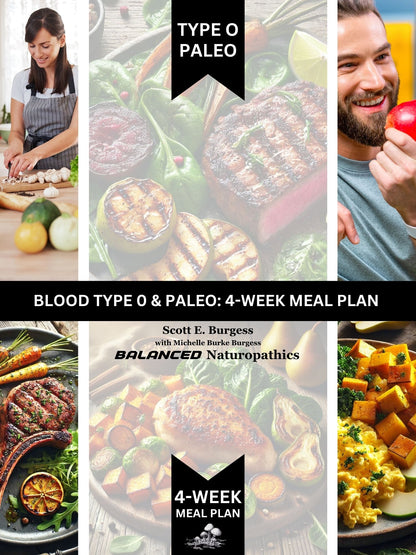 E-Book Blood Type O: 4-Week Meal Plan by Scott & Michelle Burgess
