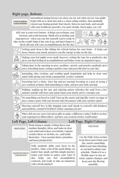 LOCK IN Focus & Flow Quarterly Planner