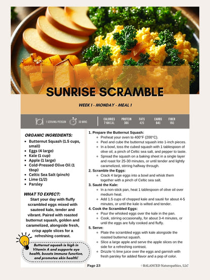 E-Book Blood Type AB: 4-Week Meal Plan by Scott and Michelle Burgess