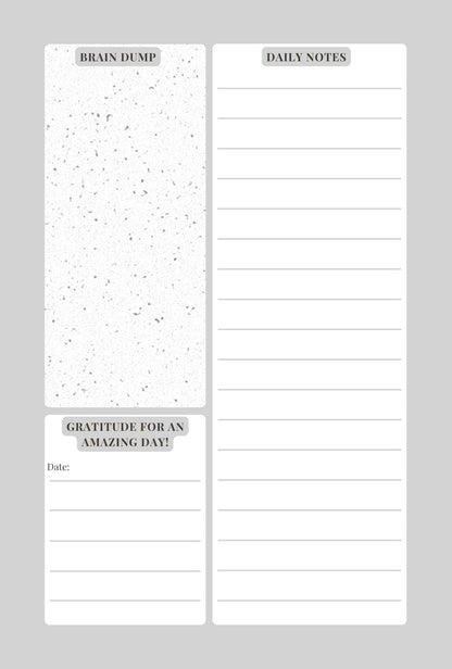 LOCK IN Focus & Flow Quarterly Planner