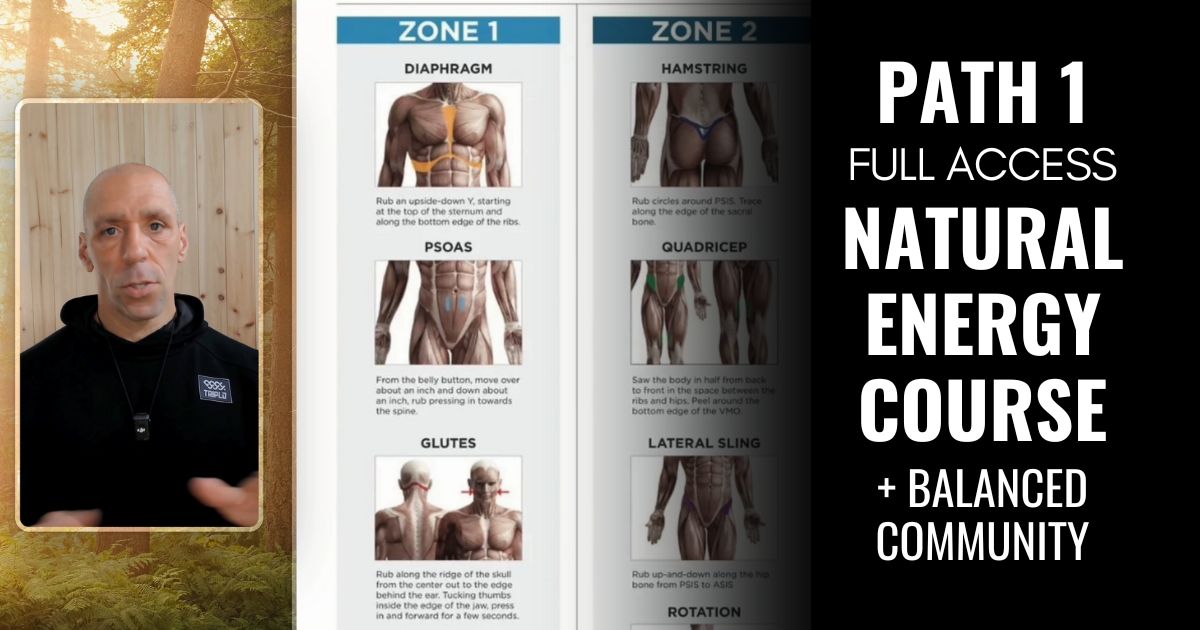 Scott E. Burgess introducing Path 1 of the BALANCED program, guiding viewers through his unique teaching style and holistic approach